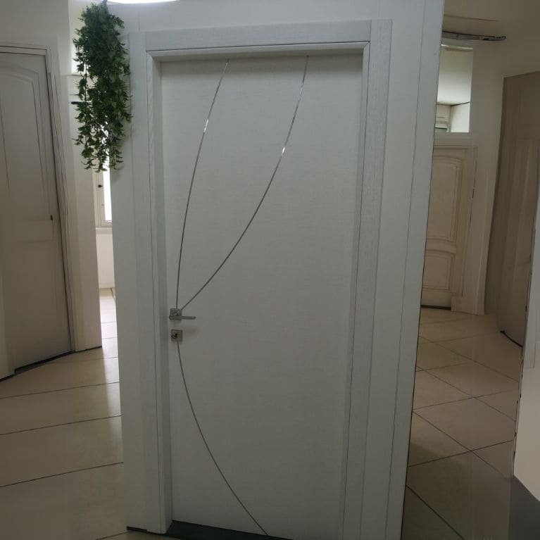 Porta Sololegno laccata liscia in rovere